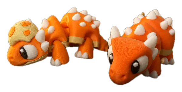Ankylosaurus duo