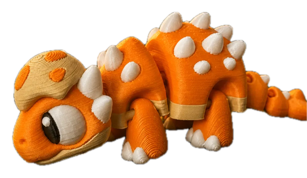 Ankylosaurus duo