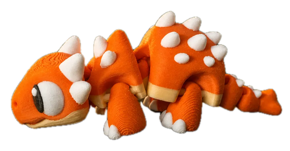 Ankylosaurus duo