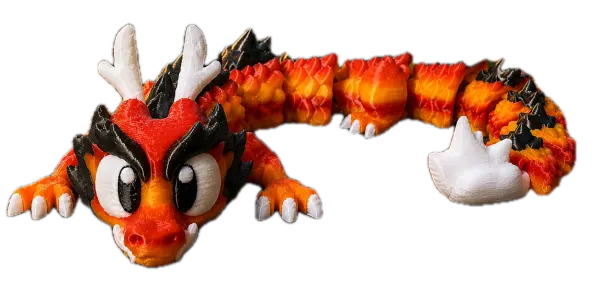 Vuurdraak (25 cm)