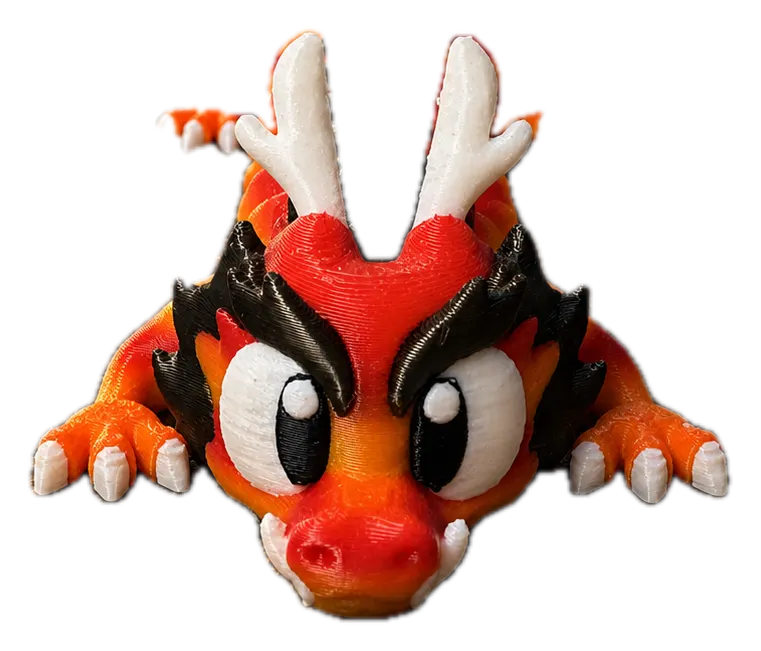 Vuurdraak (25 cm)